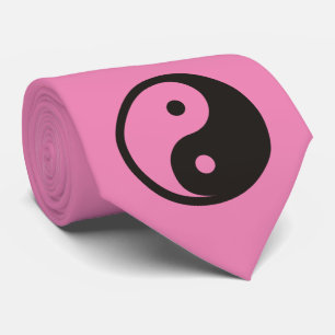 Cravate Symbole Yin Yang - conception de tatouage solide