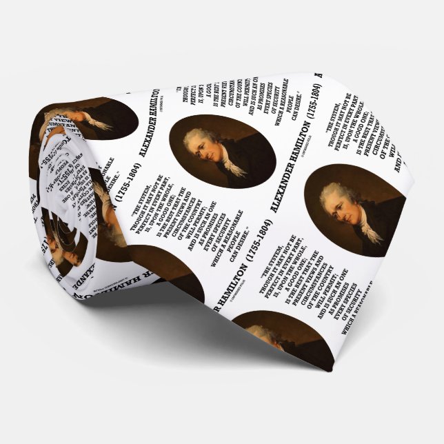 Cravate Système de Hamilton ne pas être parfait une bonne (Roulé)