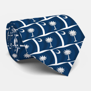 Cravate T-shirt drapeau de Caroline du Sud