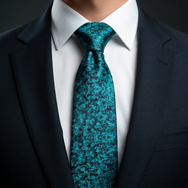Cravate Tache Vive de Teal (Créateur téléchargé)