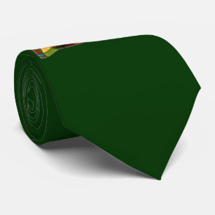 Cravate Tapis Magique Tie (Vert foncé)