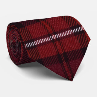 Cravate Tartan à carreaux bleus traditionnel (imprimé à pl