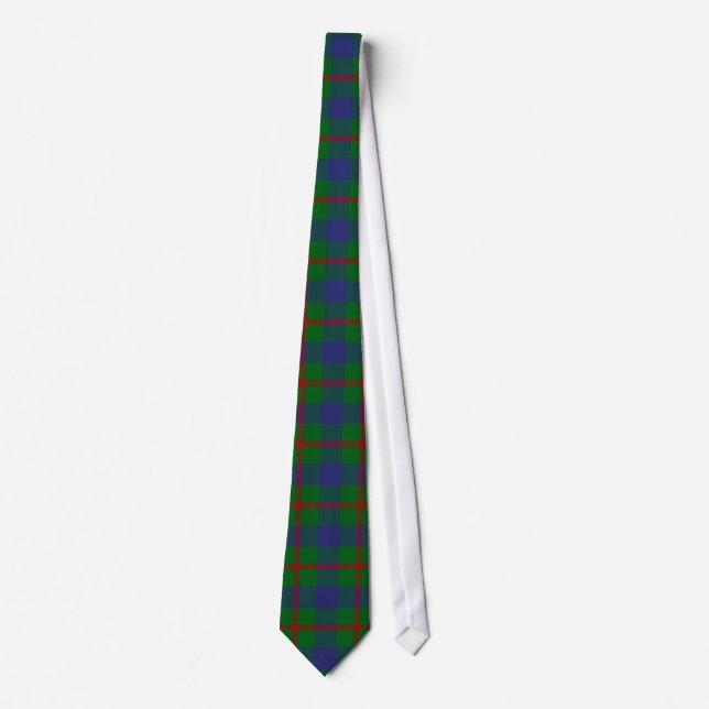 Cravate Tartan d'Agnew de clan (Devant)