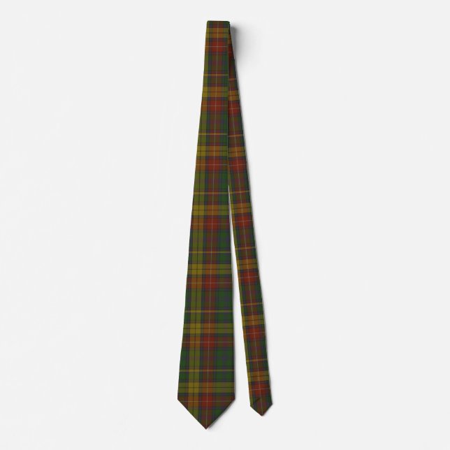 Cravate Tartan de clan de Buchanan (Devant)