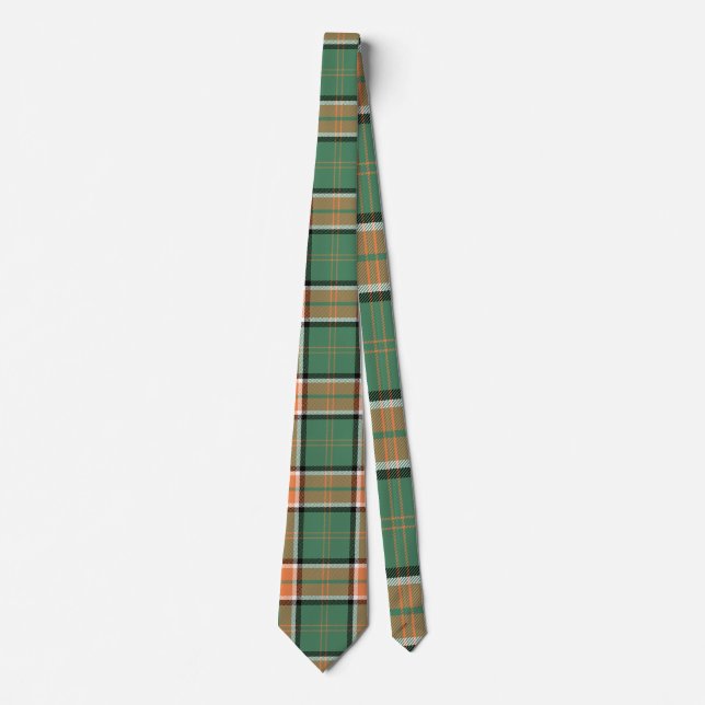 Cravate Tartan de colin de clan (Devant)