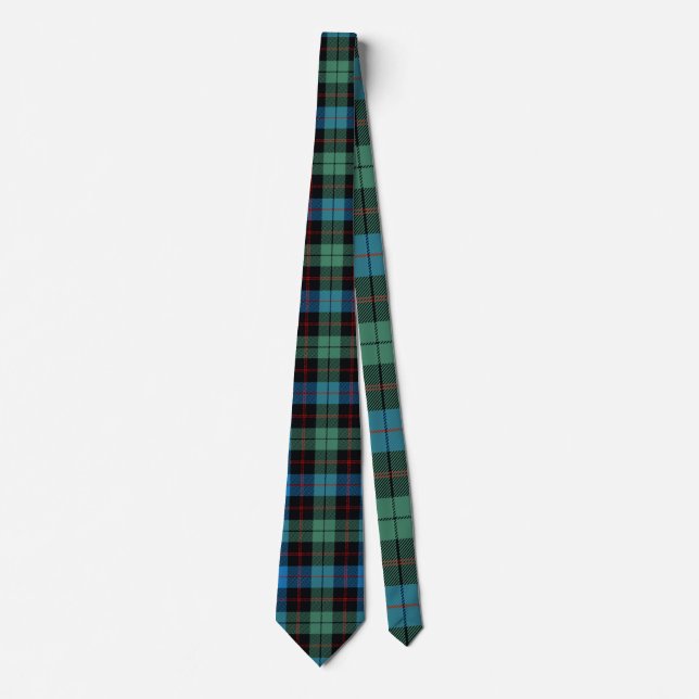 Cravate Tartan de Guthrie de clan (Devant)