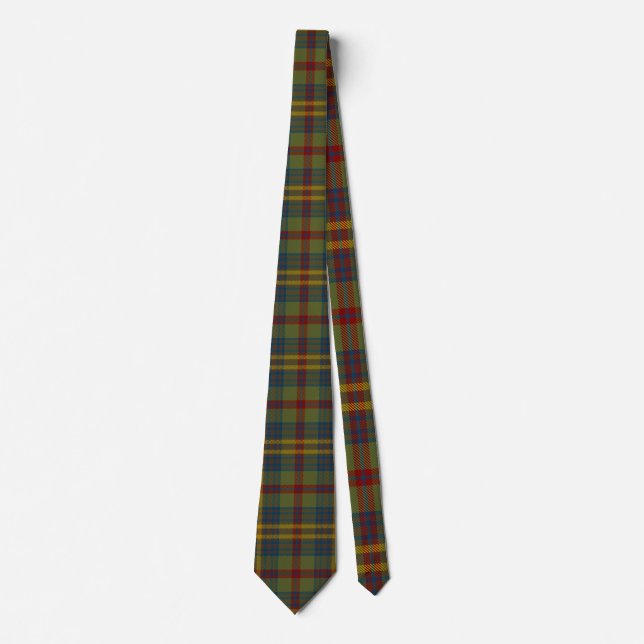 Cravate Tartan d'Irlandais de Comté de Limerick (Devant)