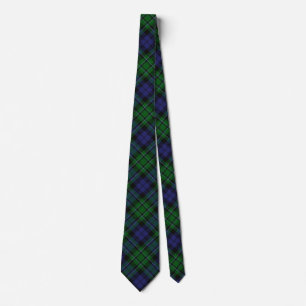 Cravate Tartan écossais de classique de MacCallum de clan