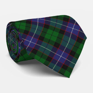 Cravate Tartan écossais de monogramme de la lettre G de
