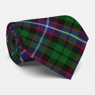 Cravate Tartan écossais de monogramme de la lettre R de