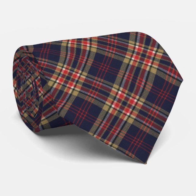Cravate Tartan écossais du Commonwealth (Roulé)