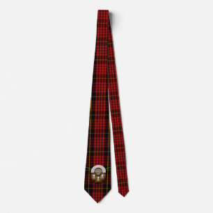 Cravate Tartan et escarcelle de MacQueen de clan