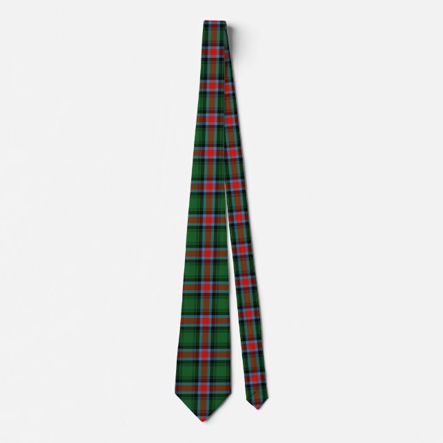 Cravate tartan officiel de l'État de Géorgie (Devant)