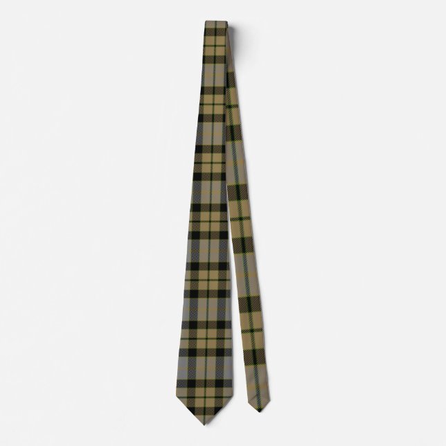 Cravate Tartan patiné de MacKay (Devant)