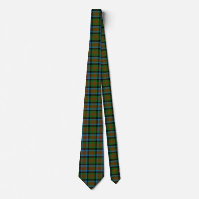 Cravate Tartan Tennant Clan écossais Plaid (Devant)