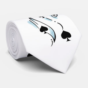 Cravate Tattoo style noir Thunder_Cove