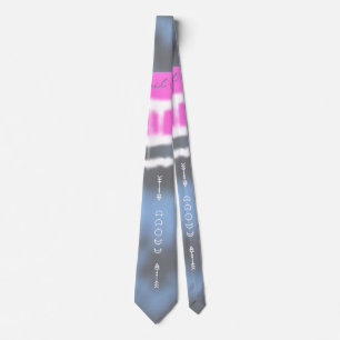 Cravate Teinture rose blanc & bleu Tie Twist Sway in Style