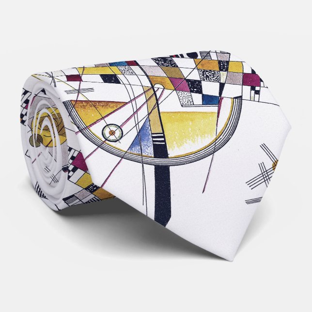 Cravate Tension délicate #85 - Kandinsky (Roulé)