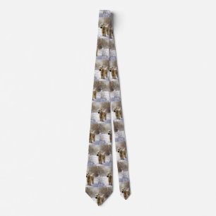 Cravate Tenter Wheaten Qu'il neige Noël