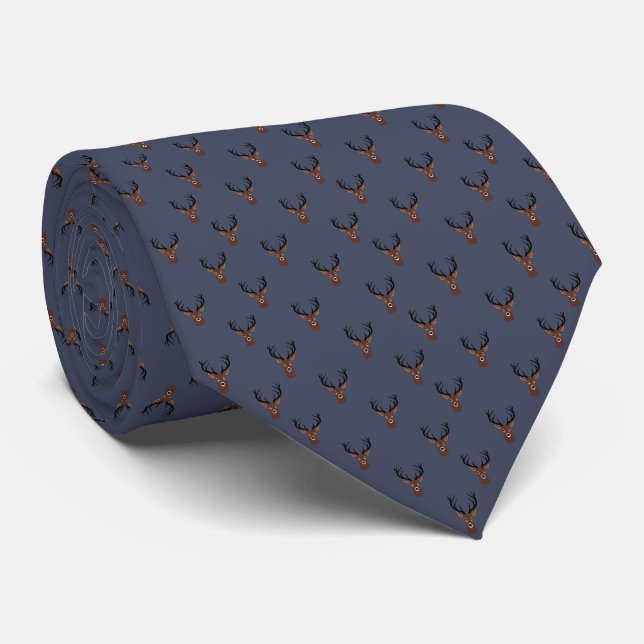 Cravate Tête de Cerf (Roulé)