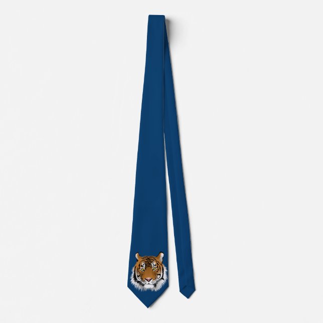 Cravate Tête de tigre (Devant)