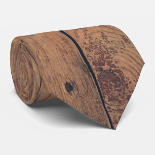 Cravate Texture en bois