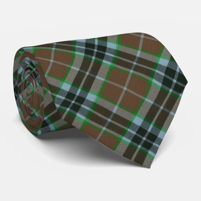 Cravate Thomson Hunting Ancient Original Scottish Tartan (Roulé)