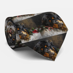 Cravate Tibétain Mastiff Chien Fête de Noël