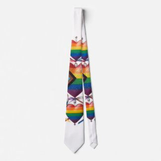 Cravate Tie à motif cœur conçu