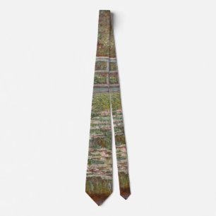 Cravate Tie Art Pont Japonais Français de Monet