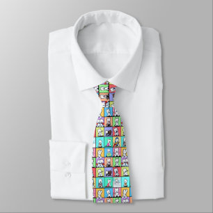 Cravate Tie commemoratif KiniArt Westies pour le cou
