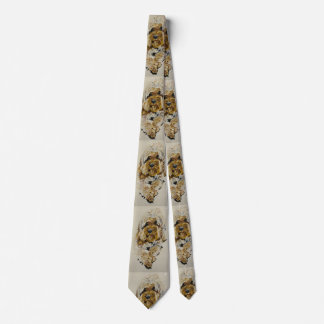 Cravate Tie Coq doré Cockapoo