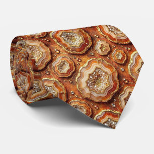 Cravate Tie de costume de luxe Tie de cou en géode de ru