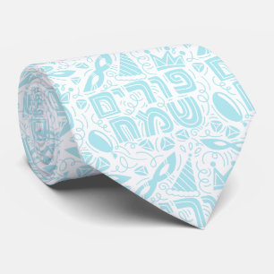 Cravate Tie de cou de fête juive de Pourim