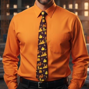 Cravate Tie de papa ingénieur civil/ profession de la cons