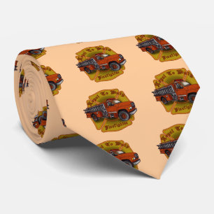 Cravate Tie fidèle de camion de pompiers de pompier