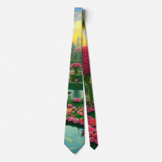 Cravate Tie floral 