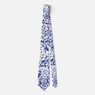 Cravate Tie moderne pour designer à motif pixel