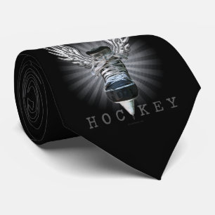 Cravate Tie personnalisable de hockey sur ailes