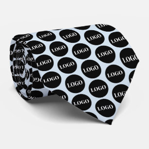 Cravate Tie personnalisé avec logo d'entreprise pour l'ima
