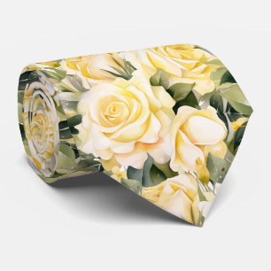 Cravate Tie pour homme Nœud papillon floral pour mariage
