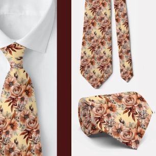 Cravate Tie pour homme Nœud papillon floral pour mariage