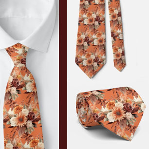 Cravate Tie pour homme Nœud papillon floral pour mariage