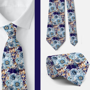 Cravate Tie pour homme   Nœud papillon floral pour mariage