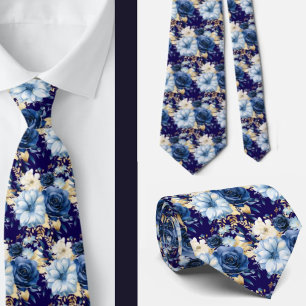 Cravate Tie pour homme Nœud papillon floral pour mariage