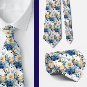 Cravate Tie pour homme   Nœud papillon floral pour mariage