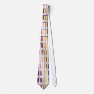 Cravate Tieduciel de Piano Arc-en-ciel