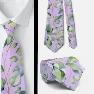 Cravate Ties de cou formels en eucalyptus   Simples et cla