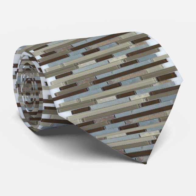 Cravate Ties pour hommes de créateurs Mosaic (Roulé)