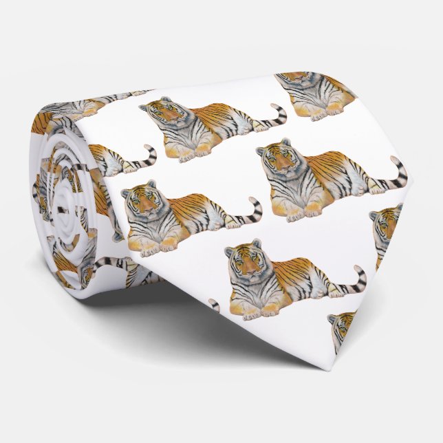 Cravate Tigre (Roulé)